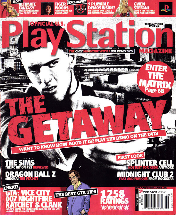 Official U.S. PlayStation Magazine Issue 065 (February 2003) cover